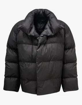 Balenciaga Black Wrap Puffer Jacket