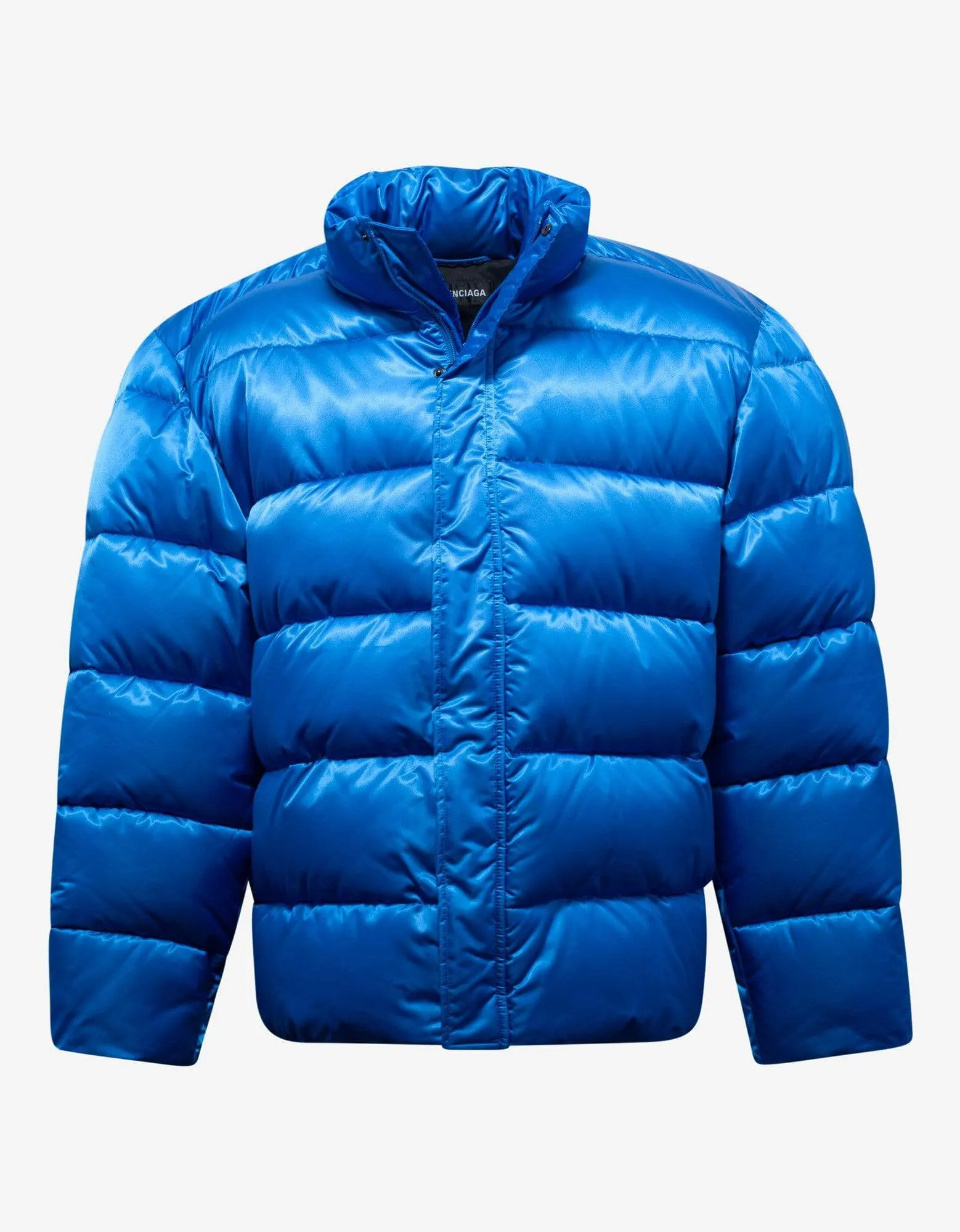 Balenciaga Blue Pinched Puffer Jacket