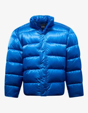 Balenciaga Blue Pinched Puffer Jacket