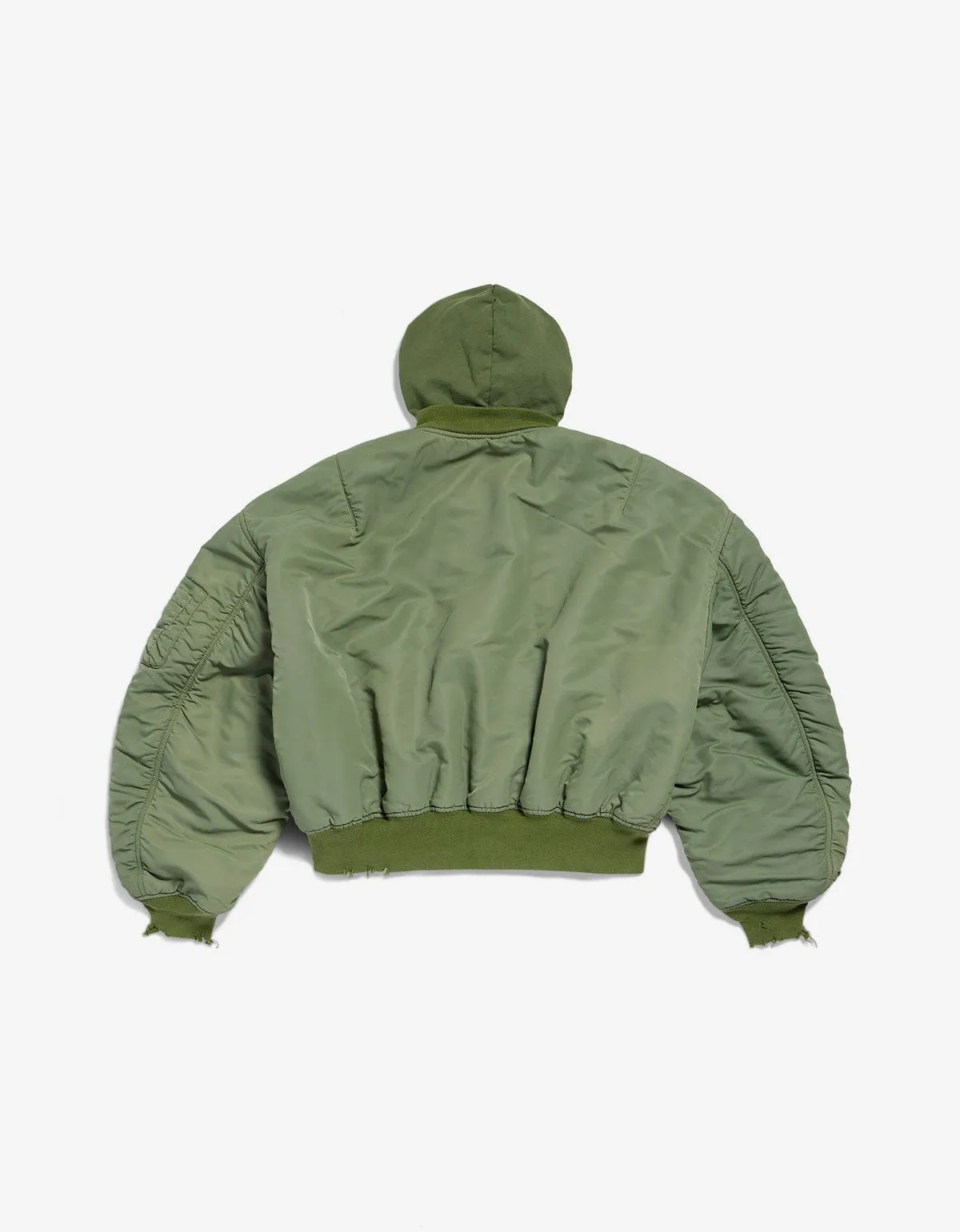 Balenciaga Dark Green Bomber Jacket