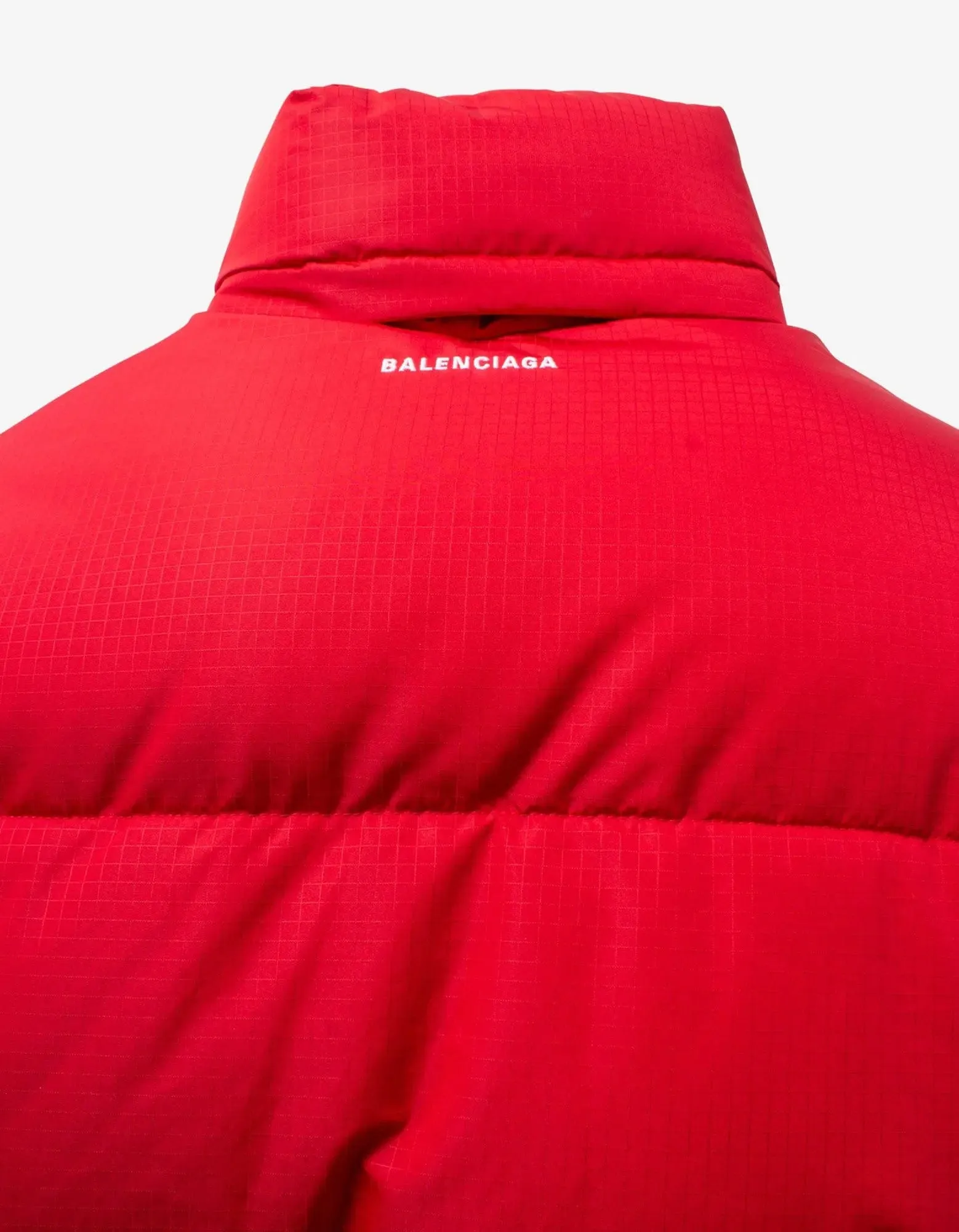 Balenciaga Red C Shape Puffer Jacket