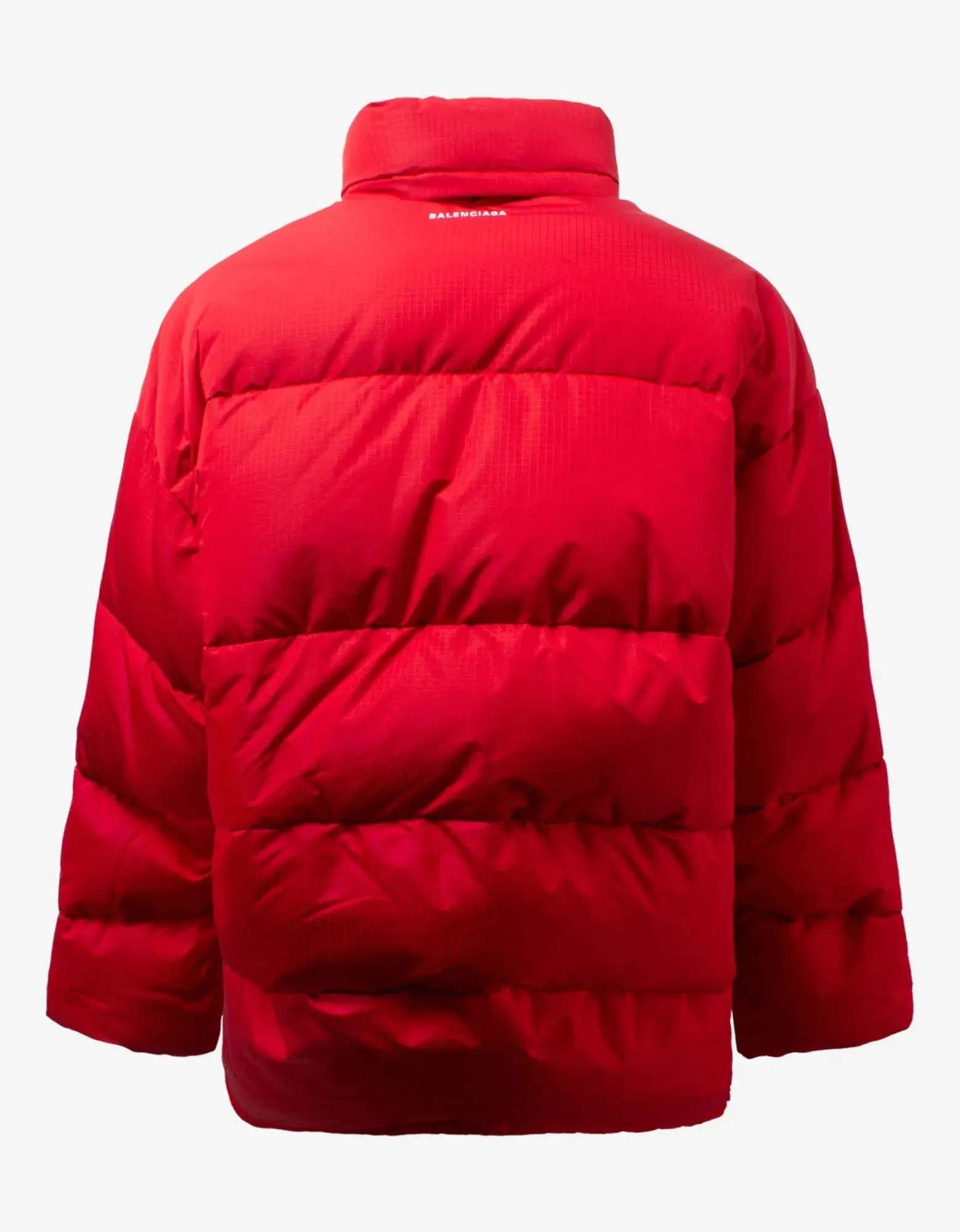 Balenciaga Red C Shape Puffer Jacket