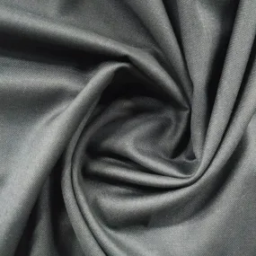 Black Solid Viscose Suiting Fabric