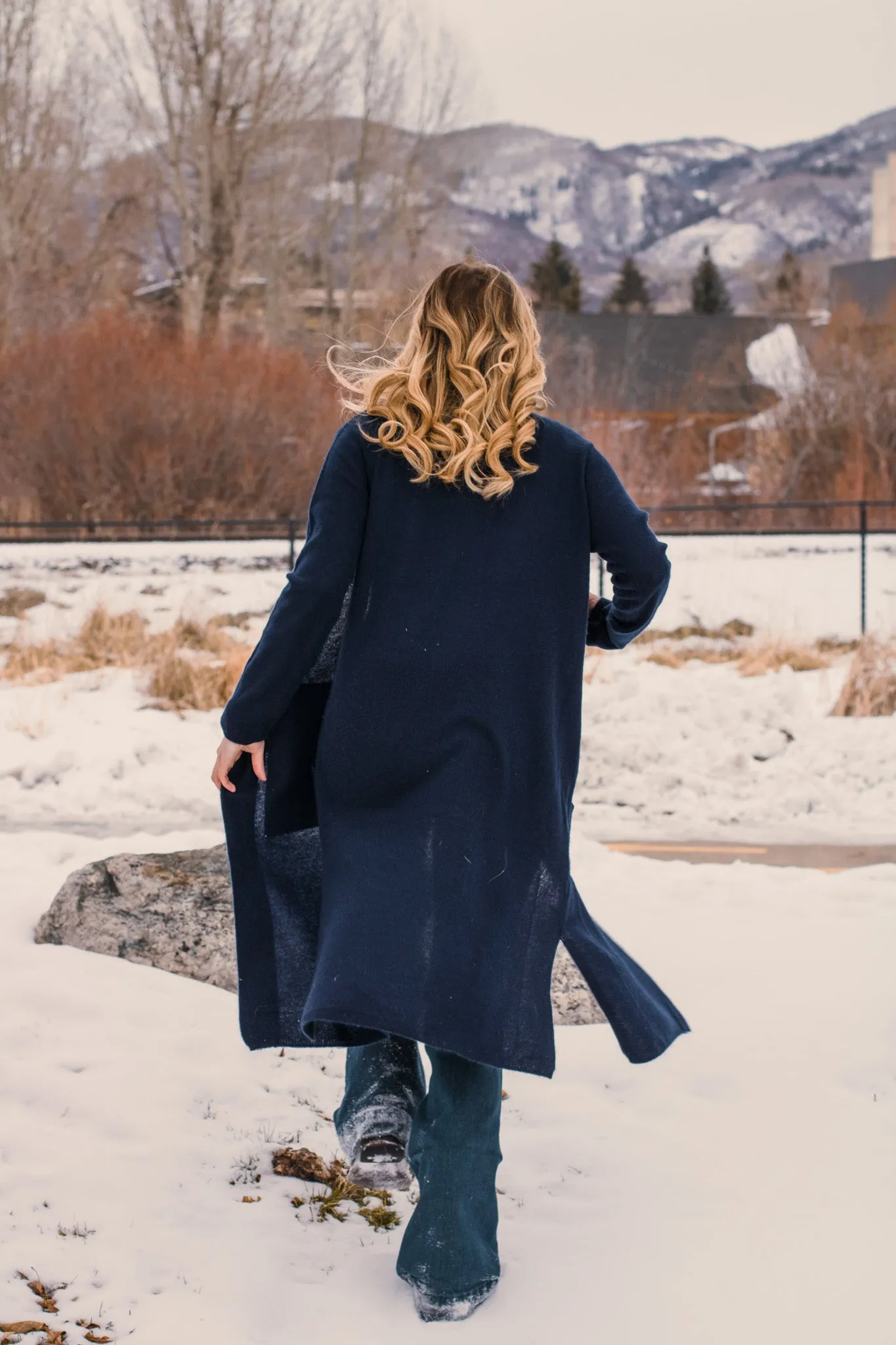 Cashmere Long Duster