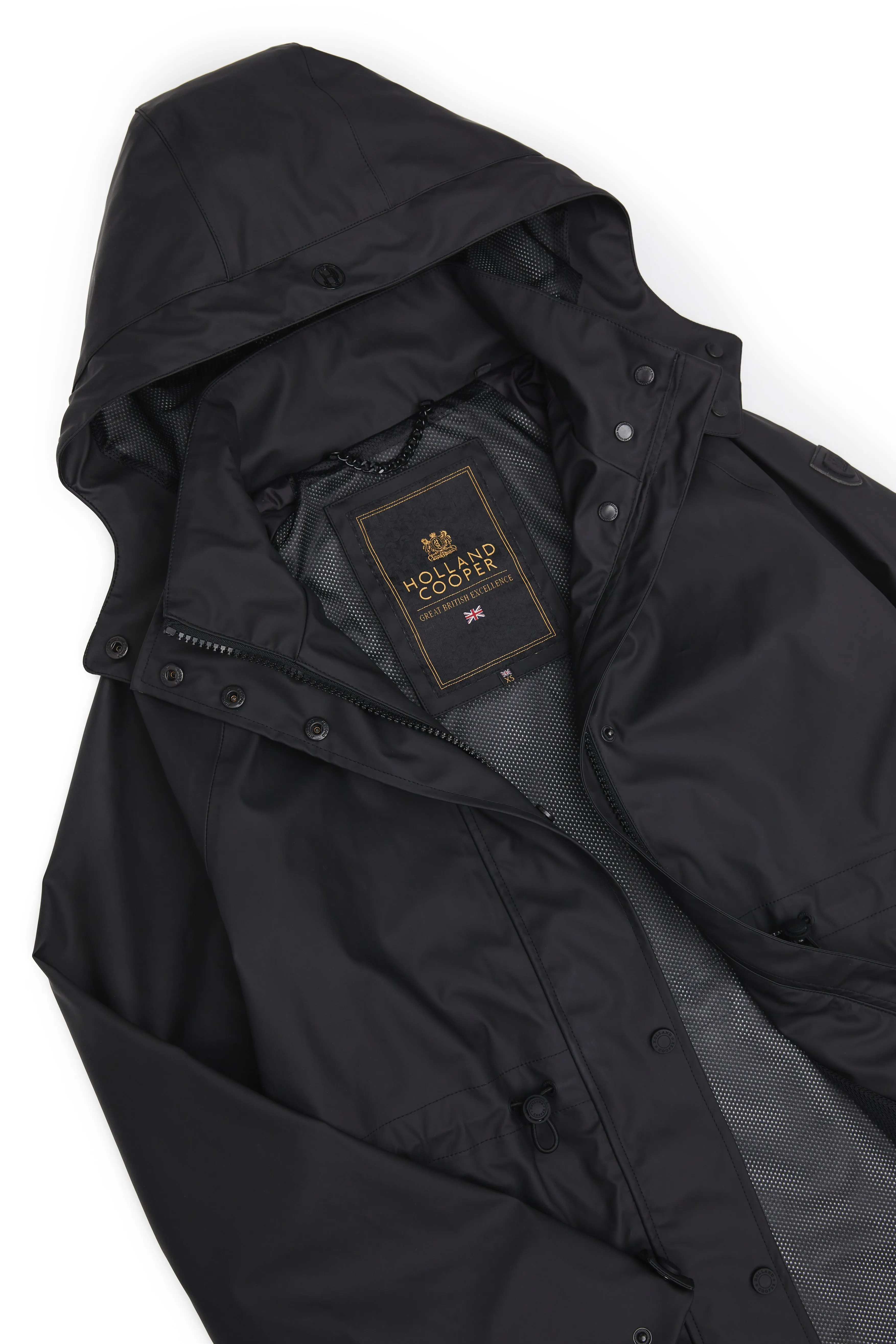 Chartwell Rain Parka (Black)