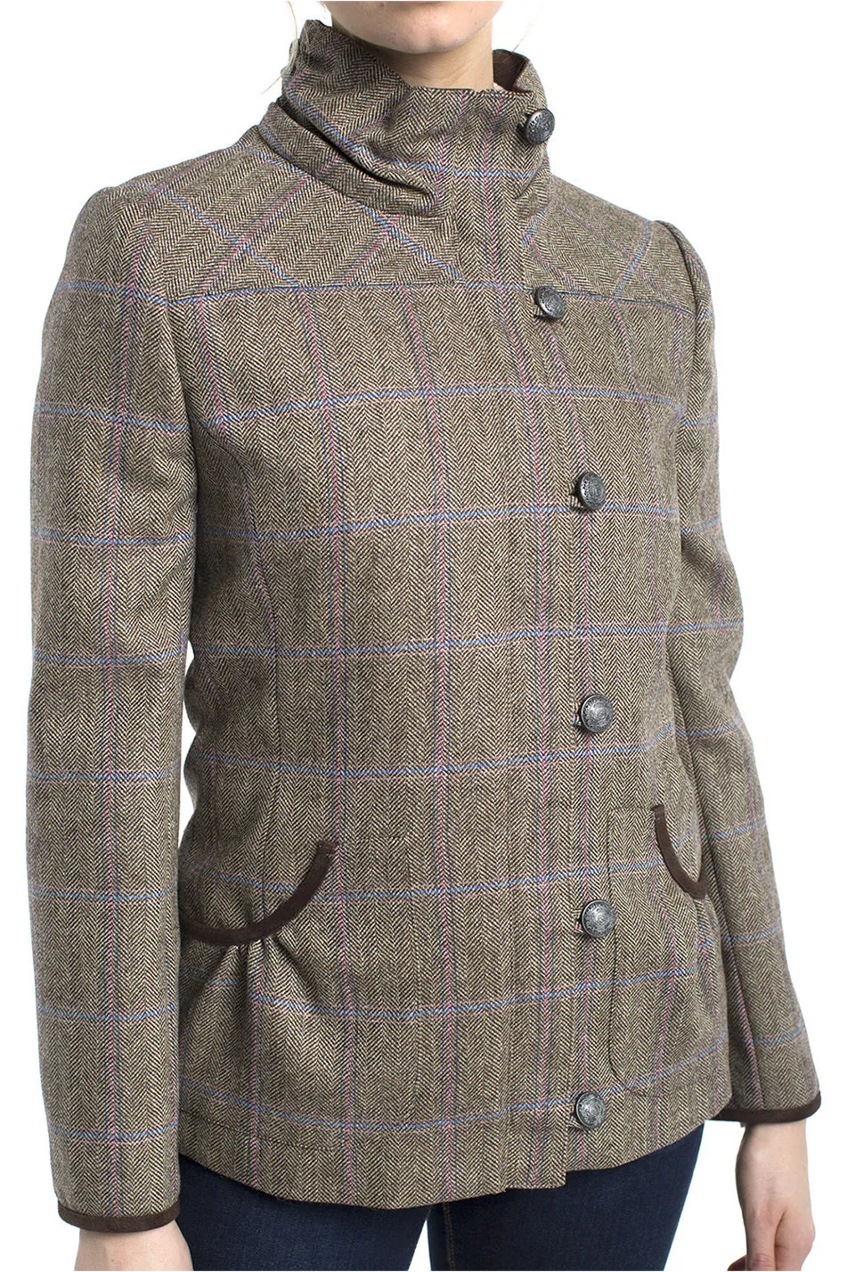 DUBARRY Bracken Ladies Tweed Jacket - Woodrose