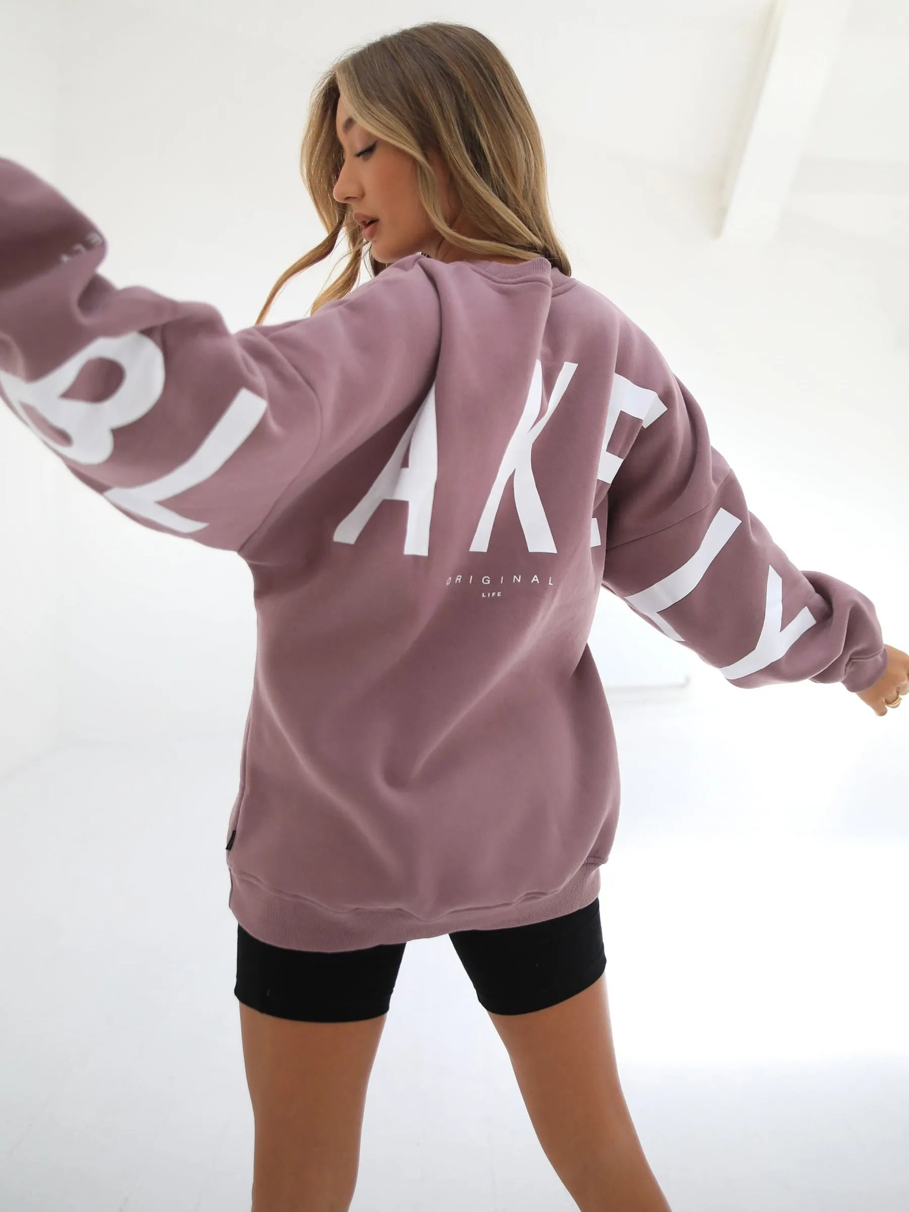 Isabel Oversized Jumper - Dusty Pink