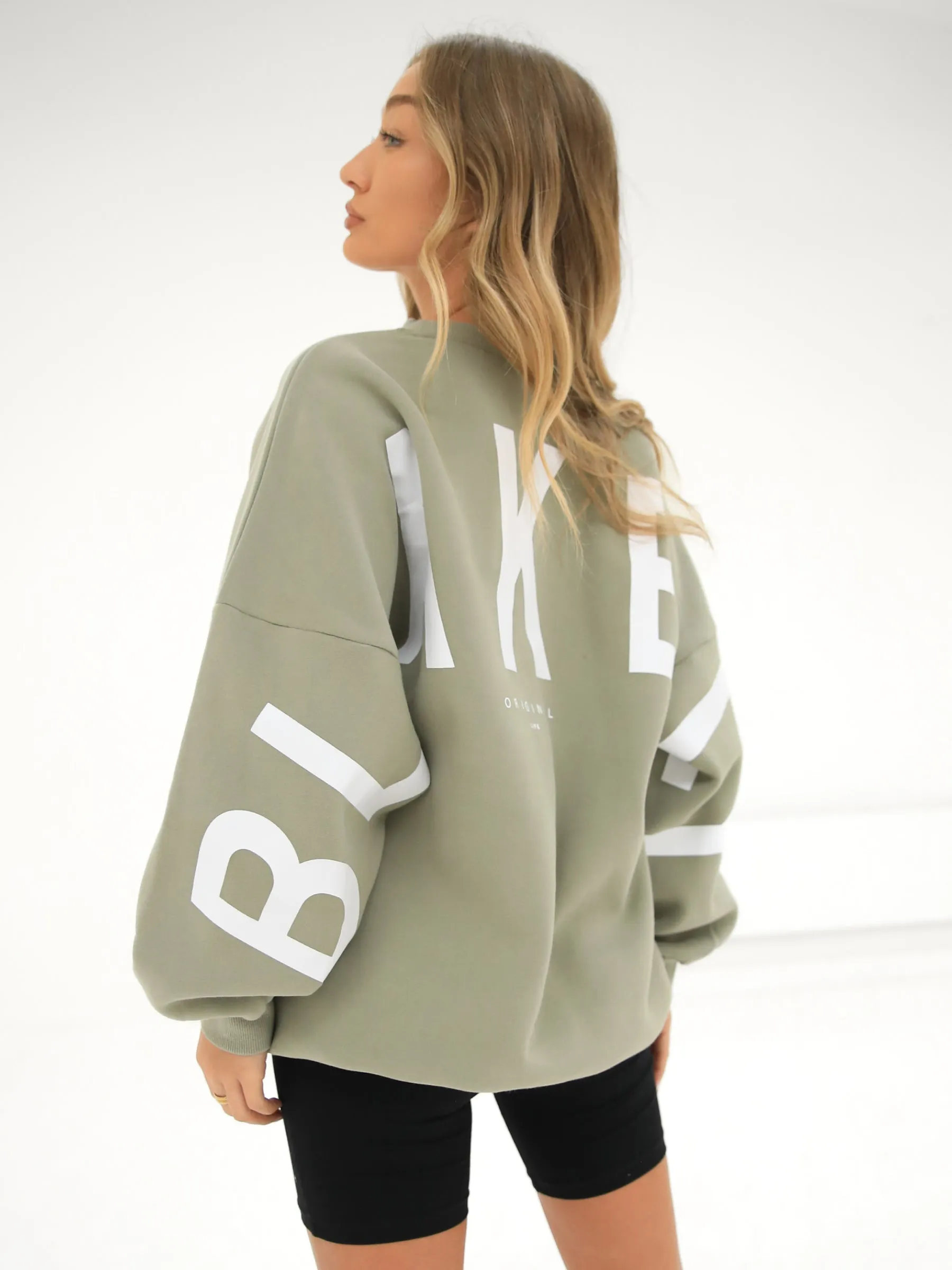 Isabel Oversized Jumper - Olive