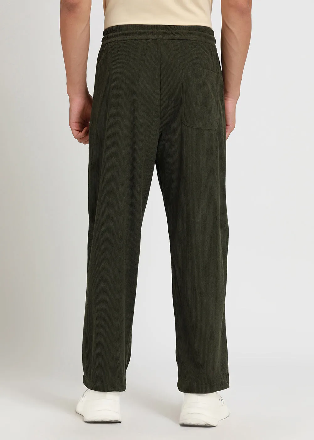 Laurel Green Corduroy Pants