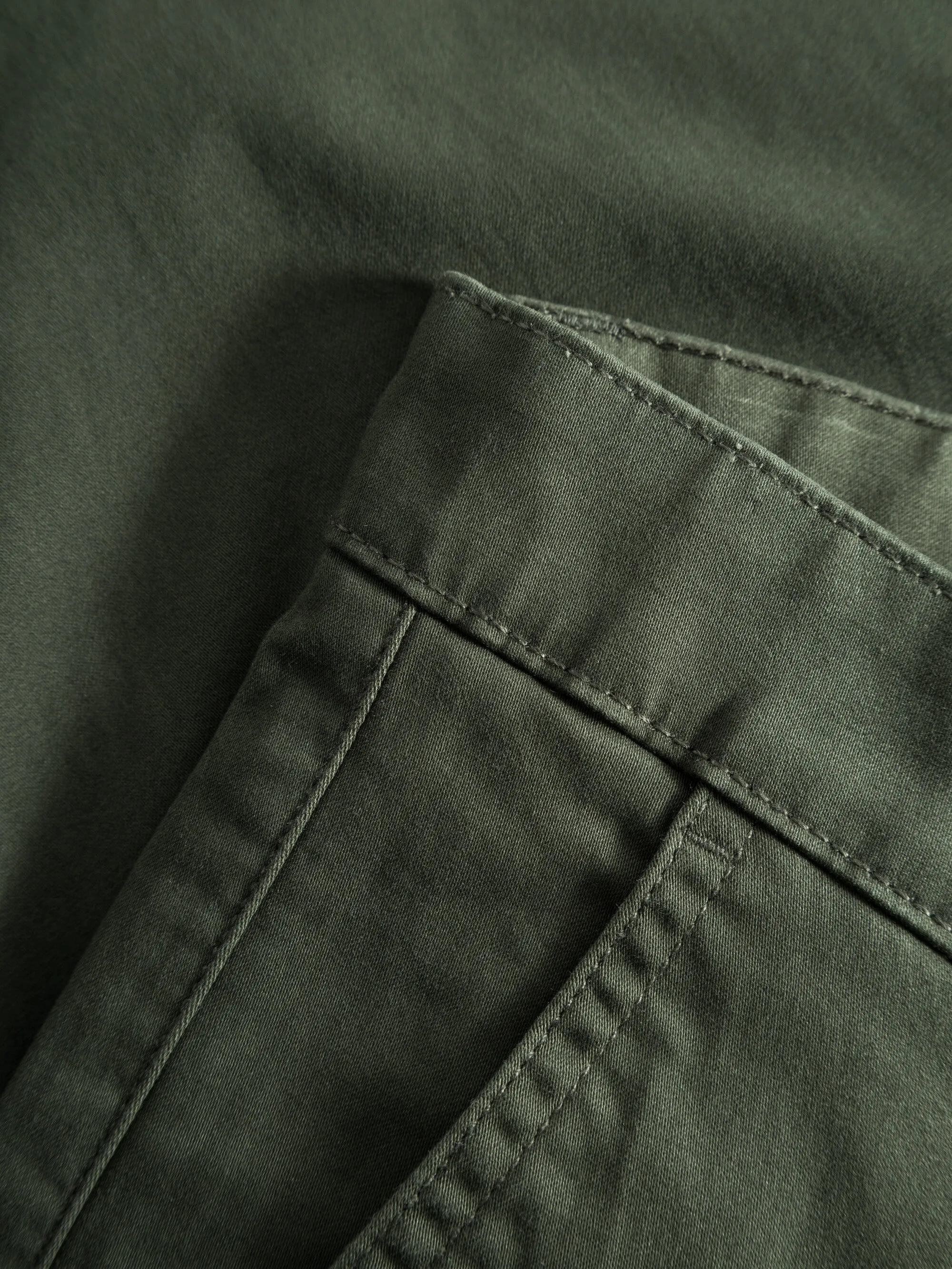 LUCA slim twill chino pants - Forrest Night