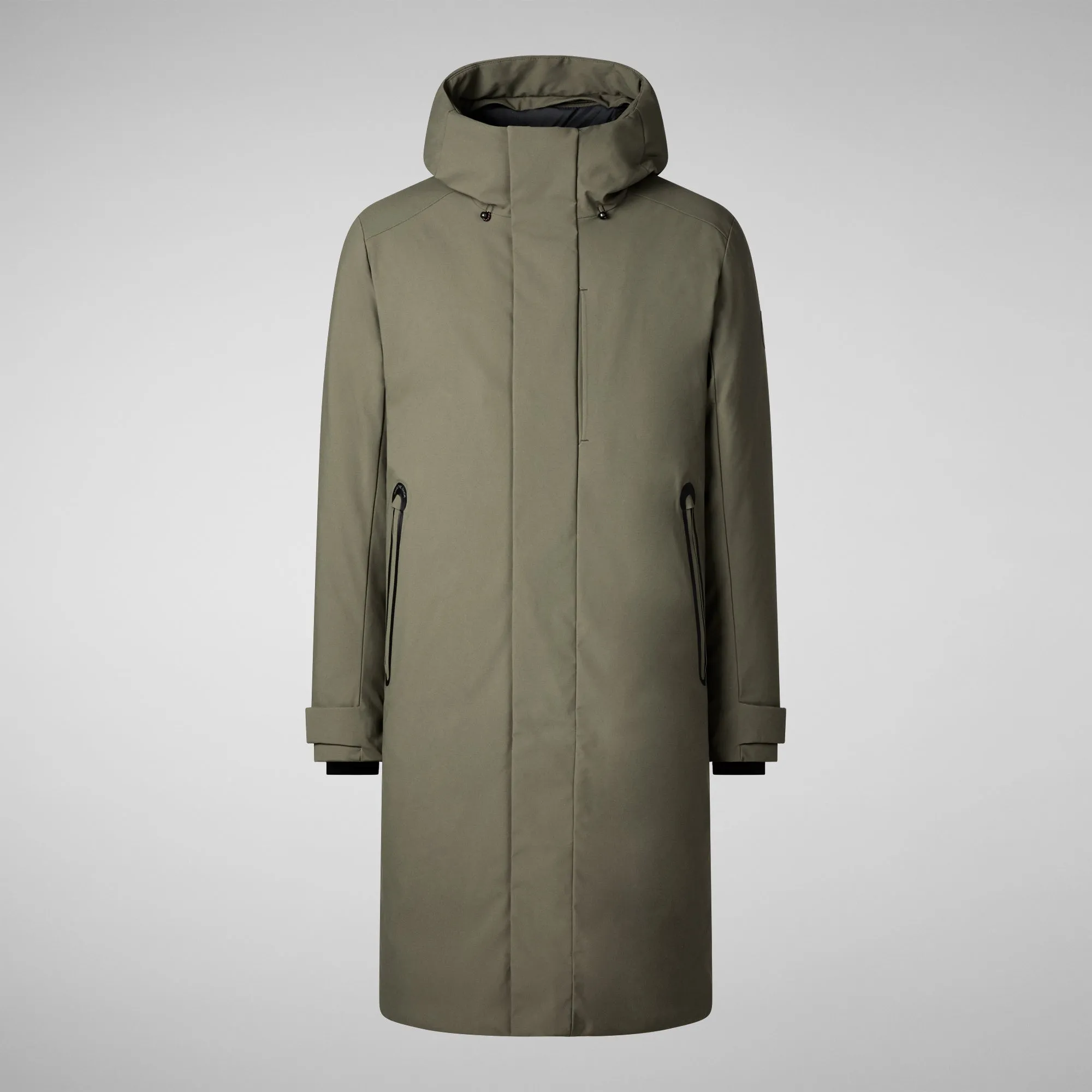 Mens Laurel Green Hooded Parka - Roderick Style for Ultimate Warmth and Comfort