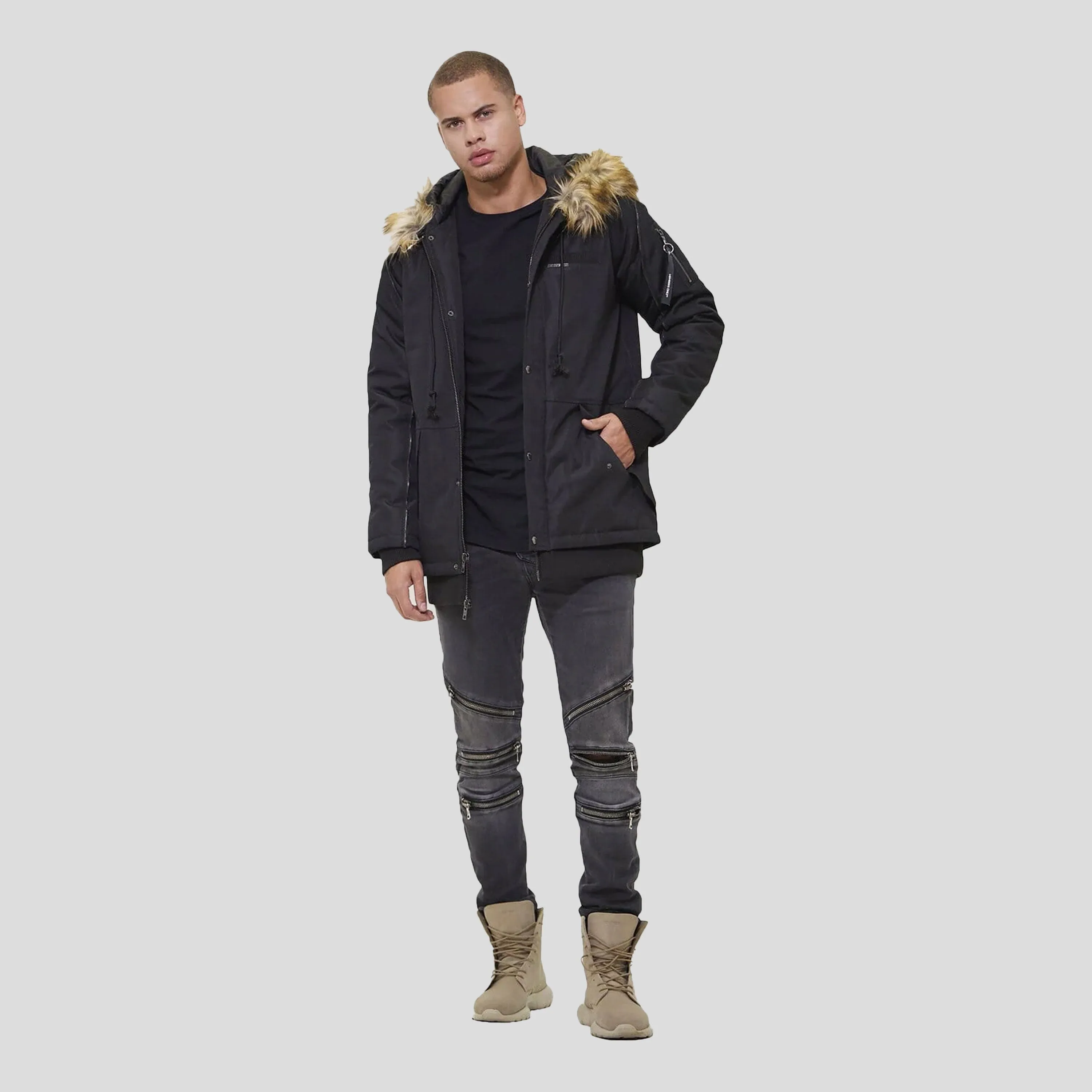 Men's Oxford Snorkel Parka Jacket - FINAL SALE