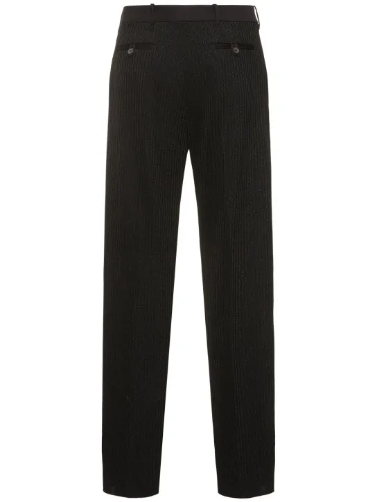 Missoni   Metallic viscose formal pants 