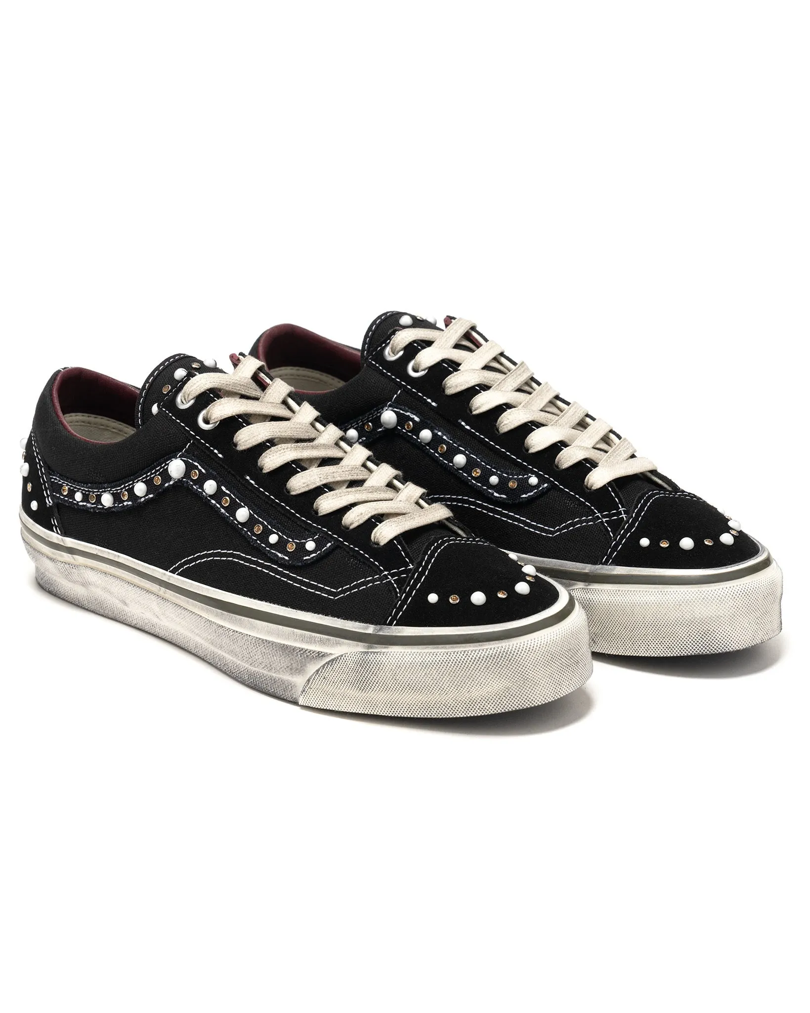 Vans Old Skool 36 Pearlized Black Low-Top Sneakers