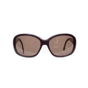 Prada Logo Rectangular Wrap Sunglasses