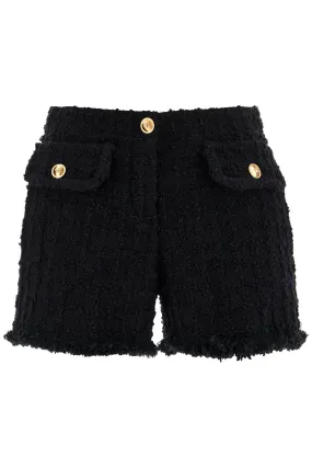 Classic Black Heritage Tweed Mini Shorts - Product Code: 1015377 1A10096