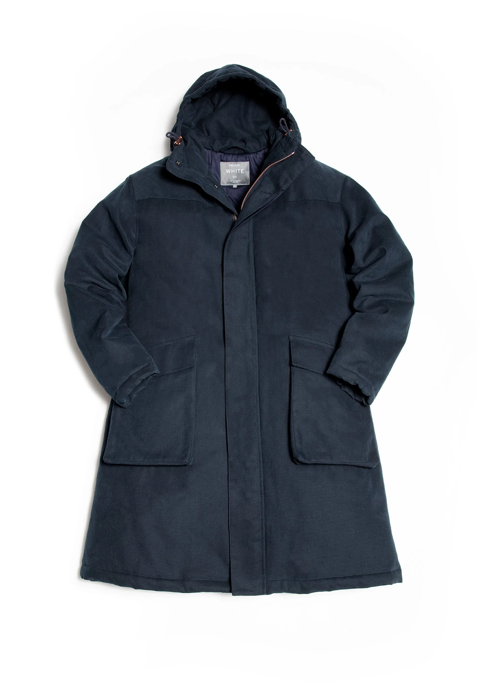 Insulated Panama Parka Jacket with Enhanced Padding