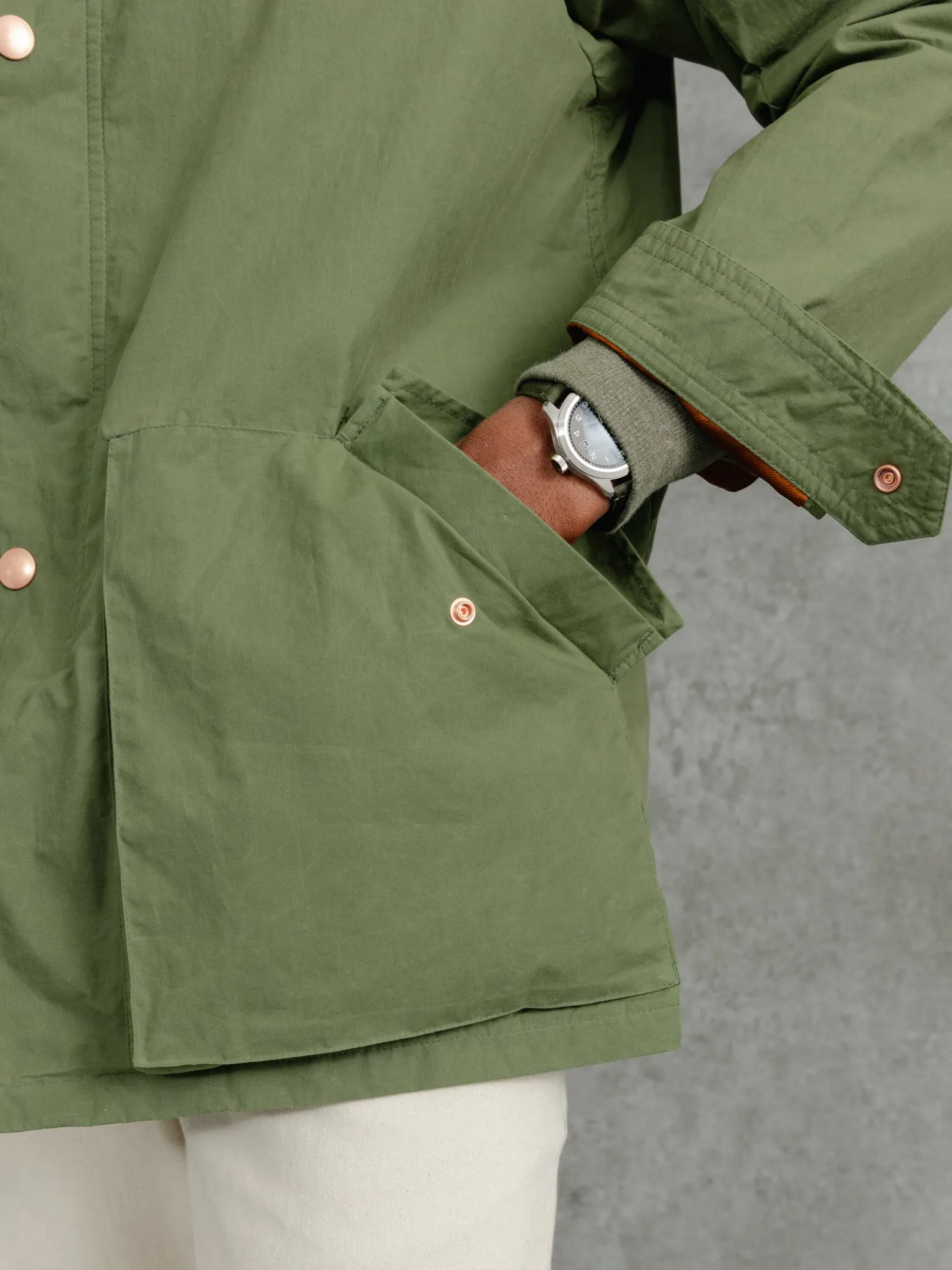 The Portobello Parka - Sage