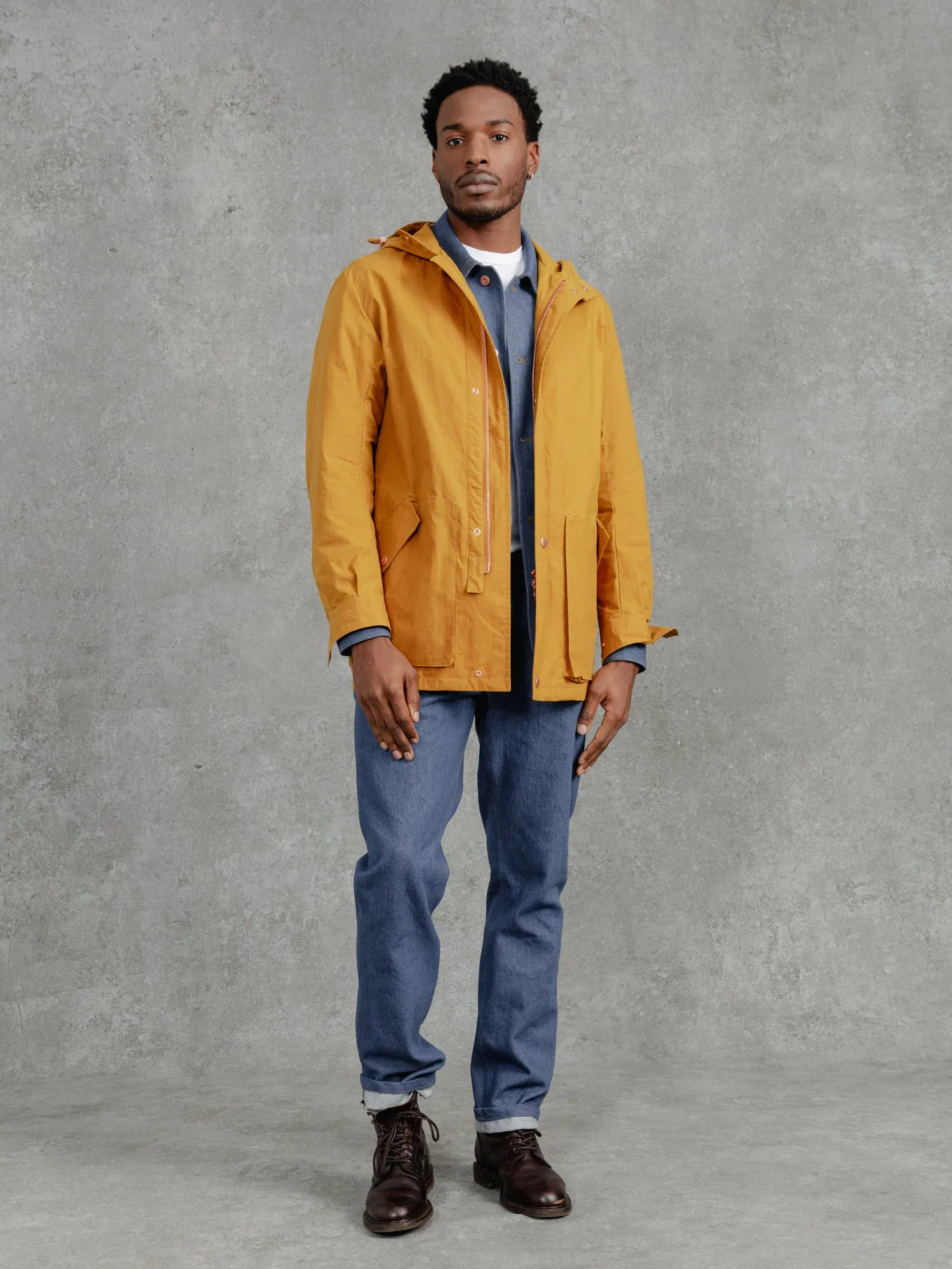 The Portobello Parka - Yellow Ochre