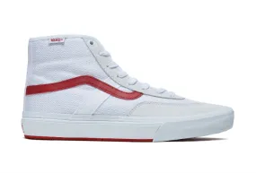 Vans Crockett High White/ Red shoes