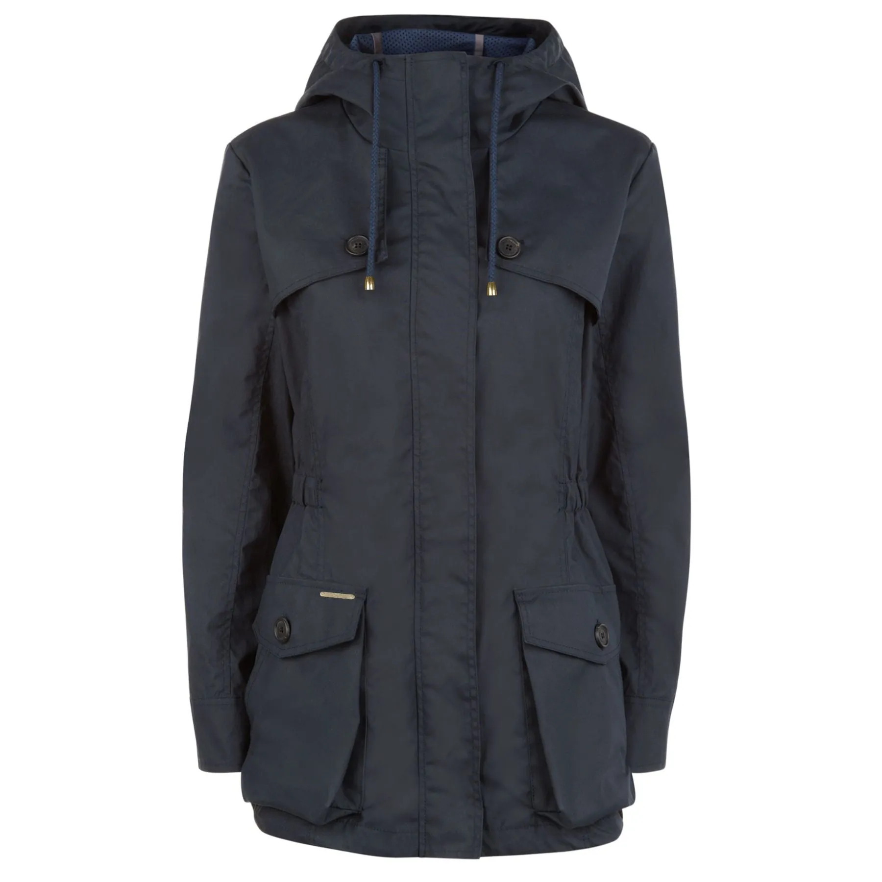 Wax Parka in Navy